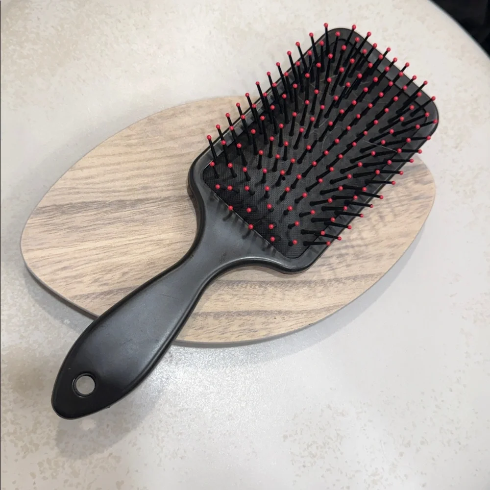 🖤🤎Letter J Cowboy Print•Flat Hair Brush•NWOT🤎🖤